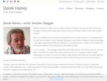 Tablet Screenshot of derekhaines.ch